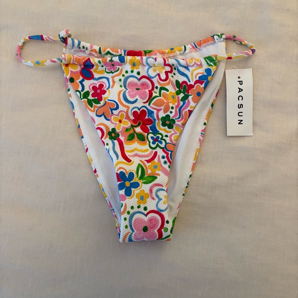 PacSun Multicolor Floral Bikini Bottom NWT